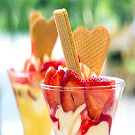 Strawberry and Banana Ice Cream