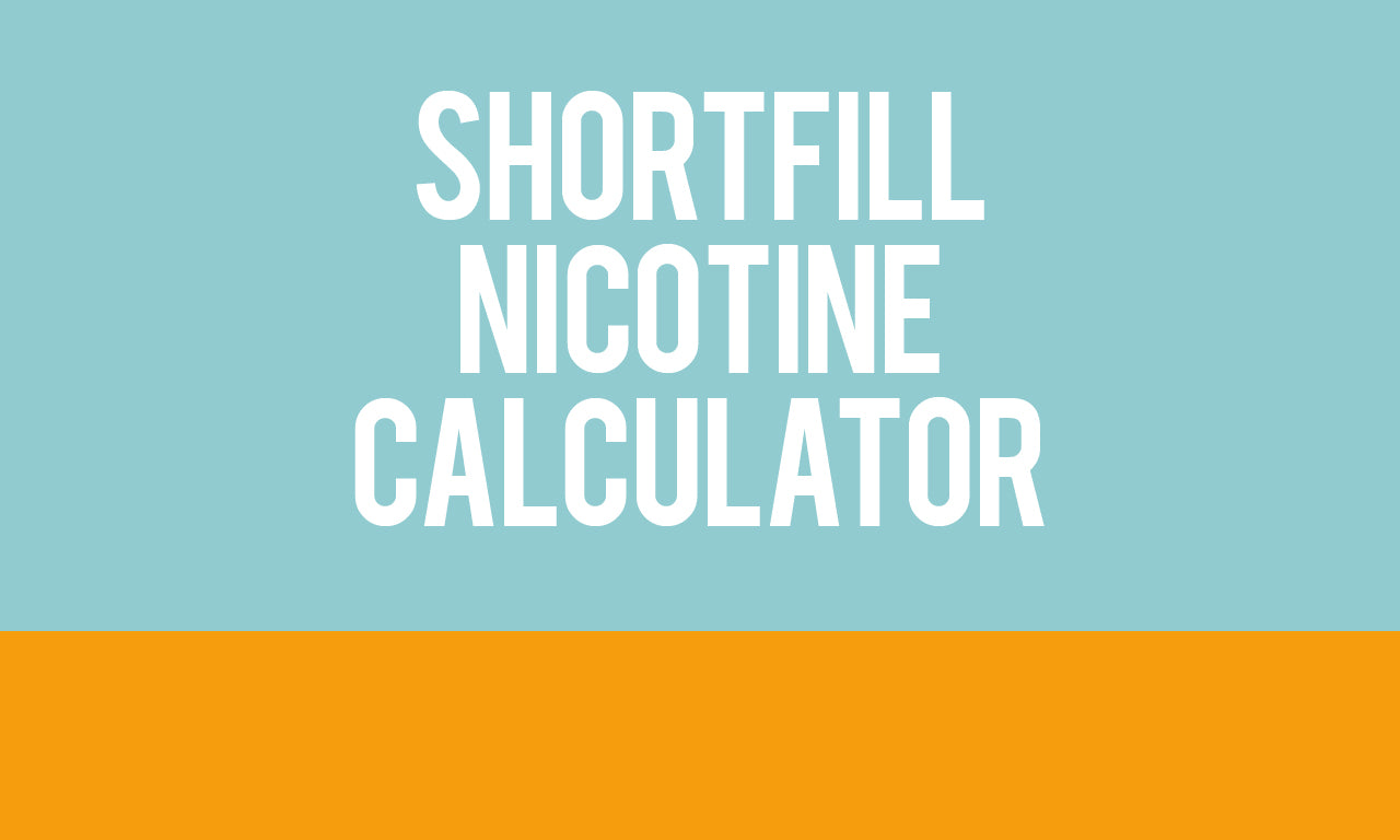 Shortfill Nicotine Calculator | Make My Vape Shortfill Nicotine Calculator | Make My Vape