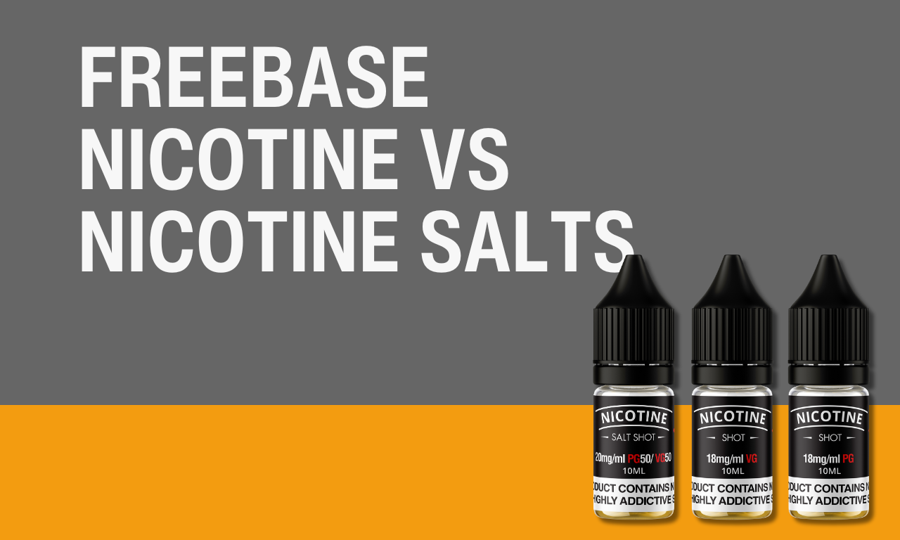 Freebase Nicotine VS Nicotine Salts | Make My Vape Freebase Nicotine VS Nicotine Salts | Make My Vape