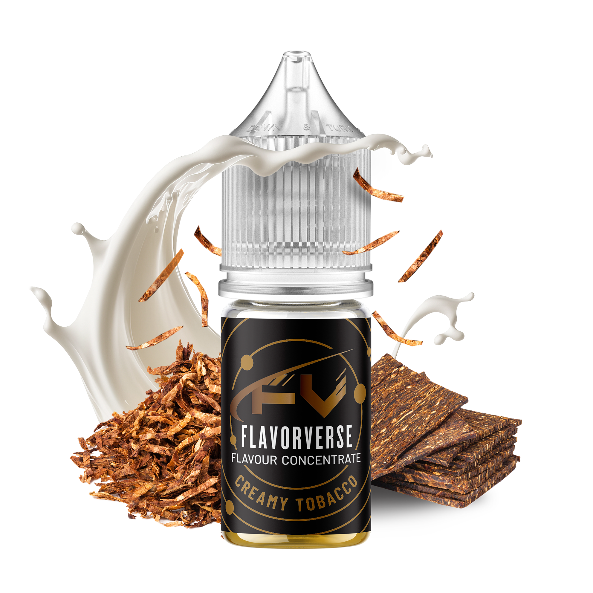 creamy tobacco liquid Creamy Tobacco Flavour Concentrate by FlavorVerse - 10ml & 50ml