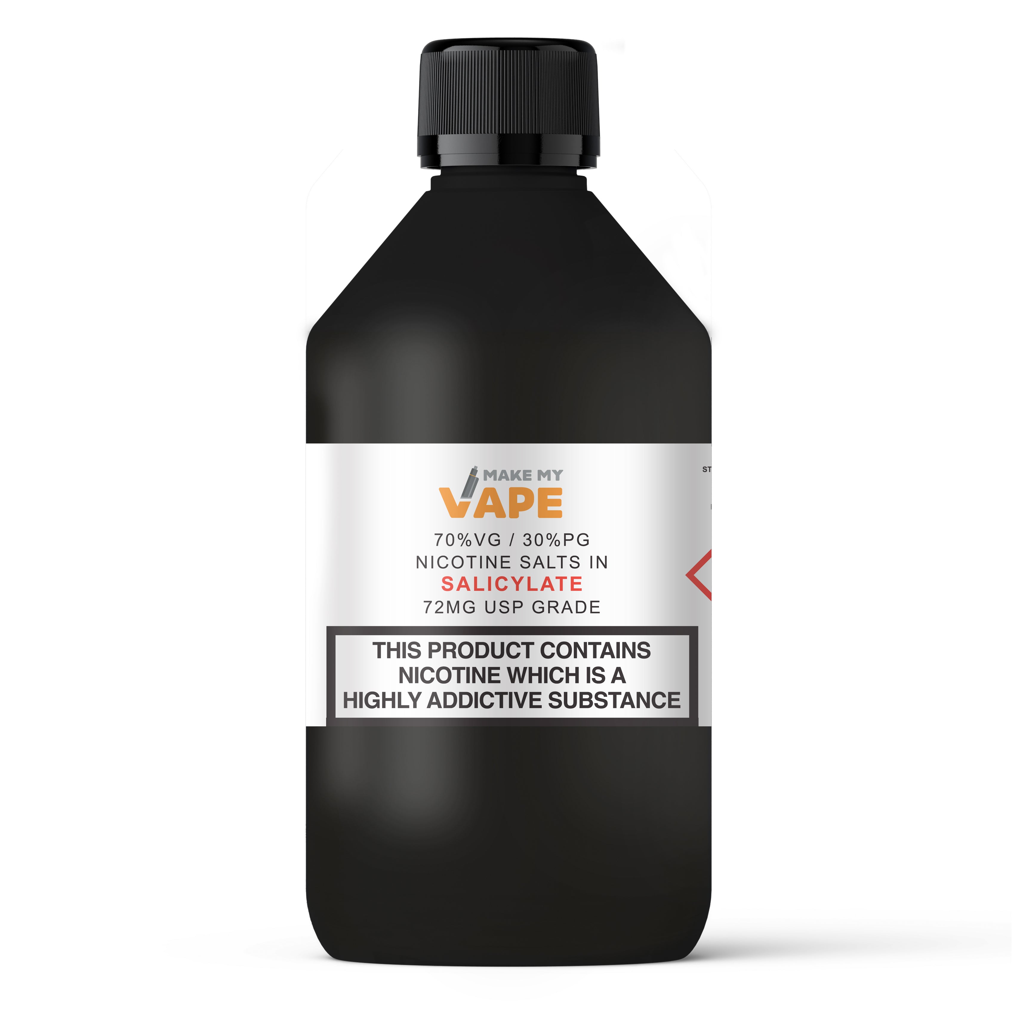 Nicotine Salts in Salicylate 72mg in 30%PG / 70%VG - 250 Grams