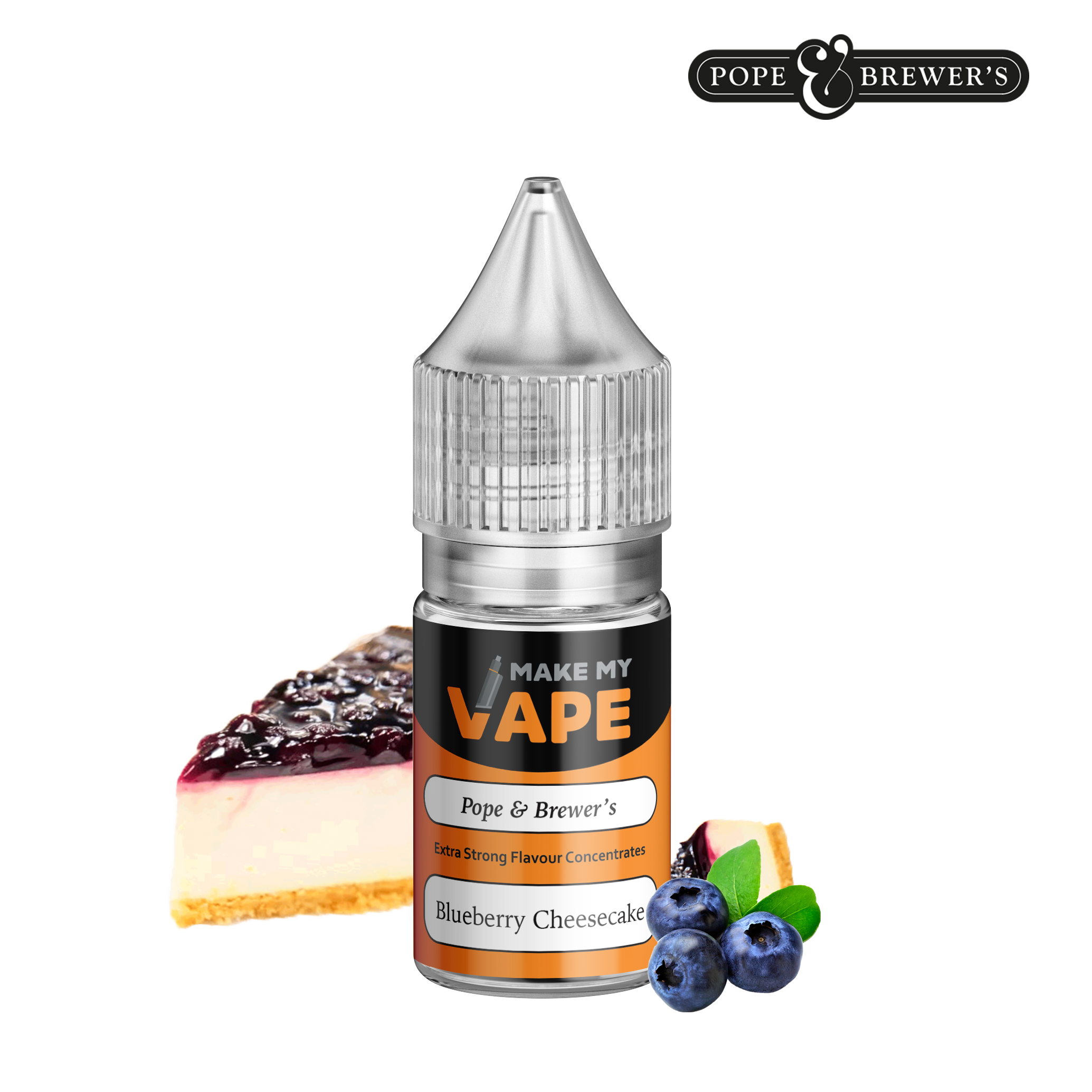 Blueberry Cheesecake - Pope & Brewer's | Make My Vape