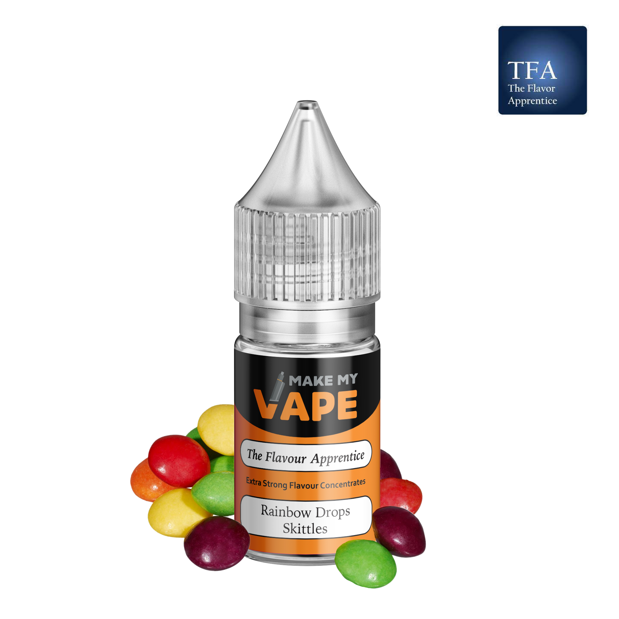 Rainbow Drops (Skittles) - The Flavor Apprentice (TFA / TPA) | Make My Vape Rainbow Drops (Skittles) - The Flavor Apprentice (TFA / TPA) | Make My Vape