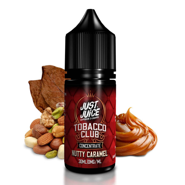 Nutty Caramel Tobacco Flavour Concentrate by Just Juice - 30ml
