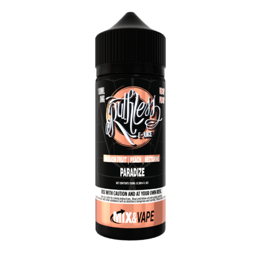 Paradize - RUTHLESS VAPOR - 120ML SHORT FILL