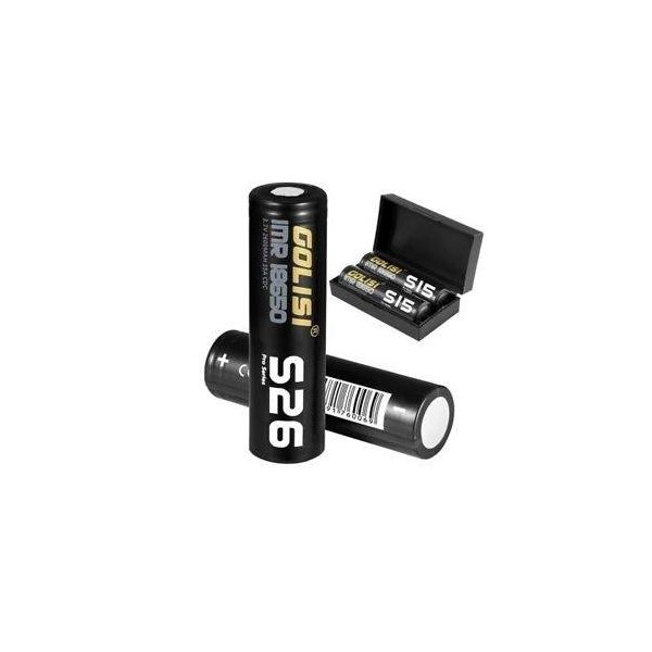 Golisi - 2600mAh - 35A - 18650 - Pack of 2