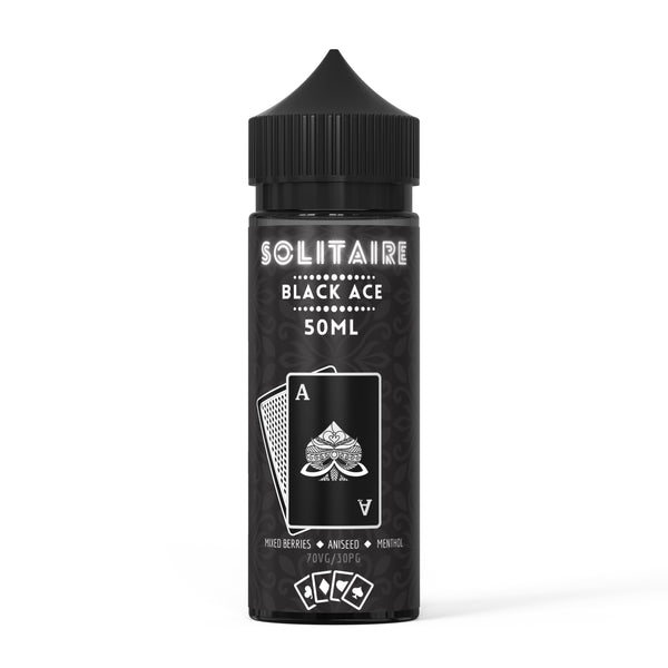 Black Ace - 50ml Shortfill - Solitaire