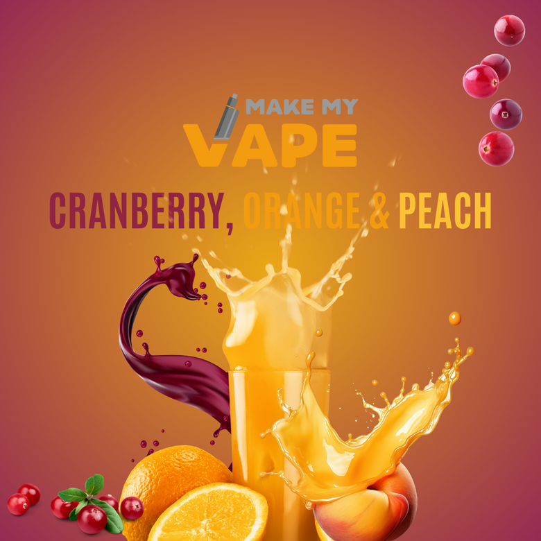 Cranberry, Orange and Peach