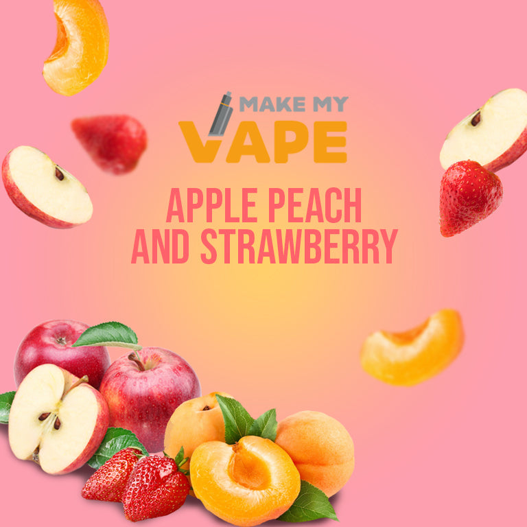 Apple, Peach and Strawberry