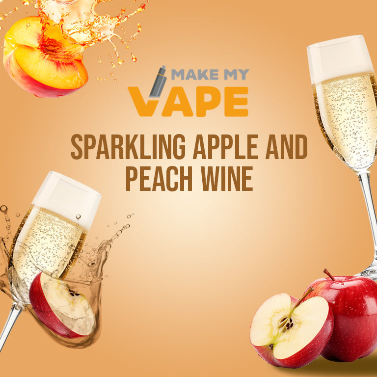 Sparkling Apple and Peach Wine