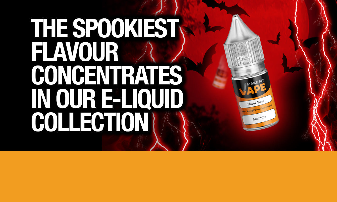 The spookiest flavour concentrates in our E-Liquid collection