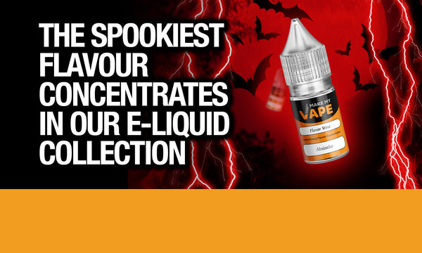 The spookiest flavour concentrates in our E-Liquid collection