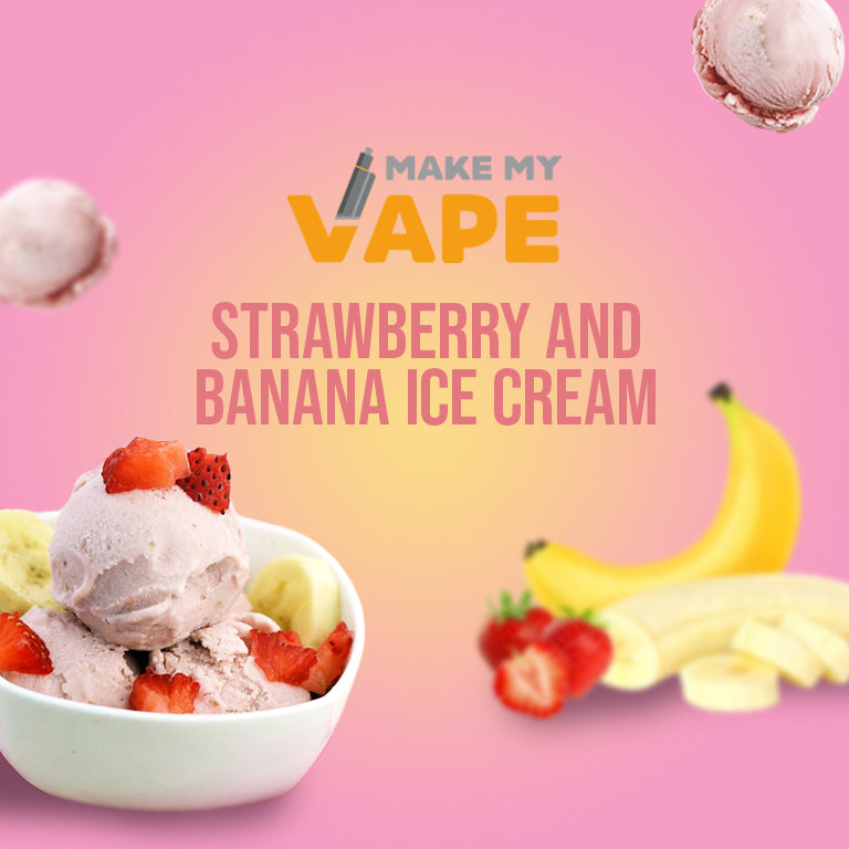 Strawberry and Banana Ice Cream