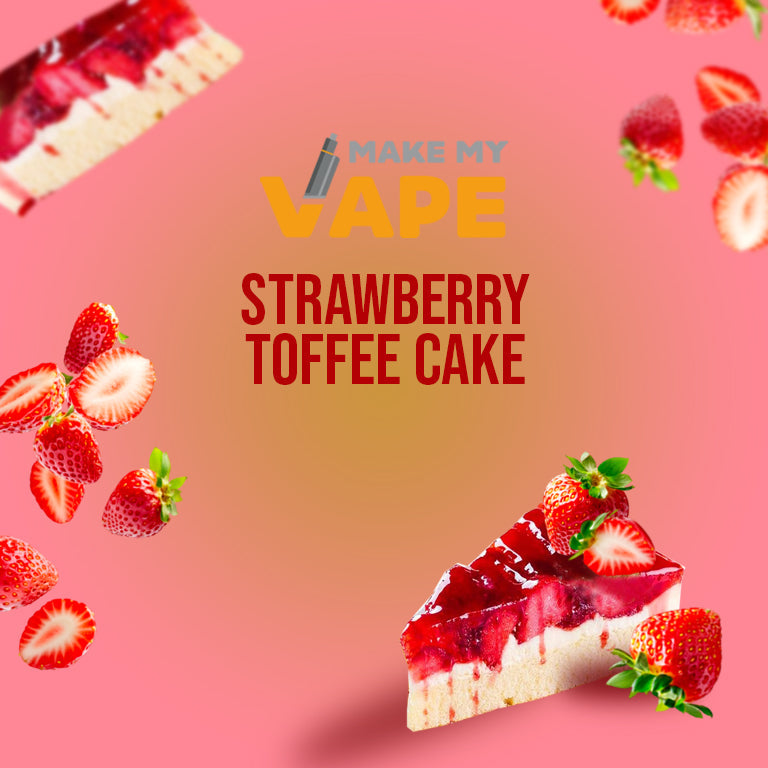 Strawberry Toffee Cake