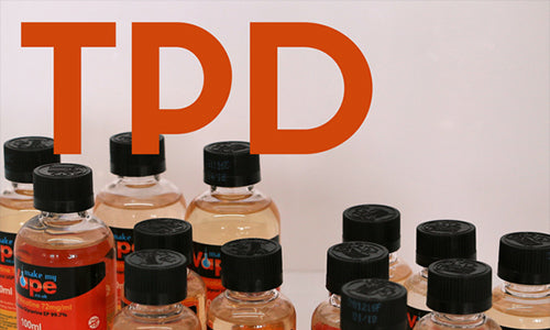 TPD - How it will affect DIY e-liquid mixing.
