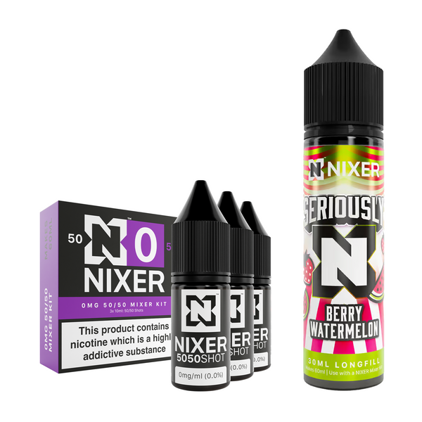 Berry Watermelon 30ml/60ml Longfill - Nixer X Seriously