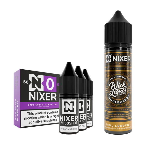 Boulevard 30ml/60ml Longfill - Nixer X Wick Liquor