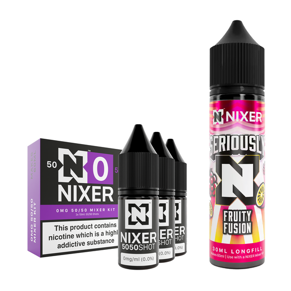 Fruity Fusion 30ml/60ml Longfill - Nixer X Seriously