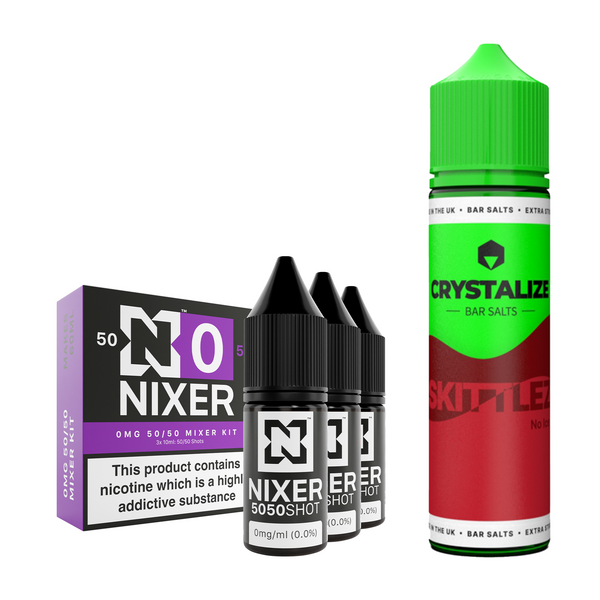 Skittlez 30ml/60ml Longfill - Crystalize