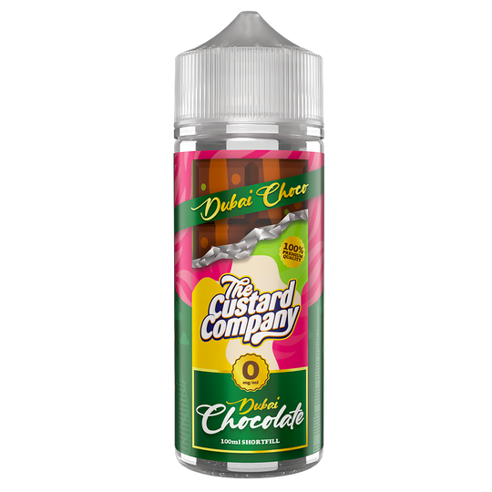 Dubai Chocolate - The Custard Company - 120ML Shortfill