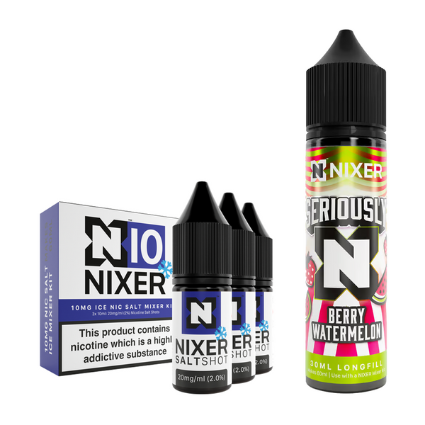 Berry Watermelon 30ml/60ml Longfill - Nixer X Seriously
