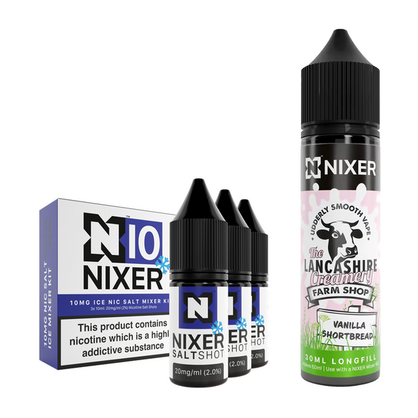 Vanilla Shortbread 30ml/60ml Longfill - Nixer X The Lancashire Creamery
