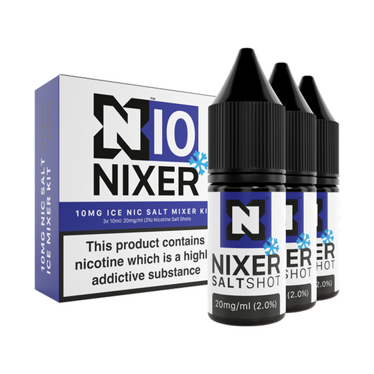 Nixer 10mg Salt ICE Mixer Kit 50/50