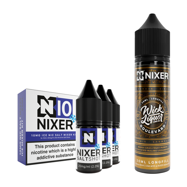 Boulevard 30ml/60ml Longfill - Nixer X Wick Liquor