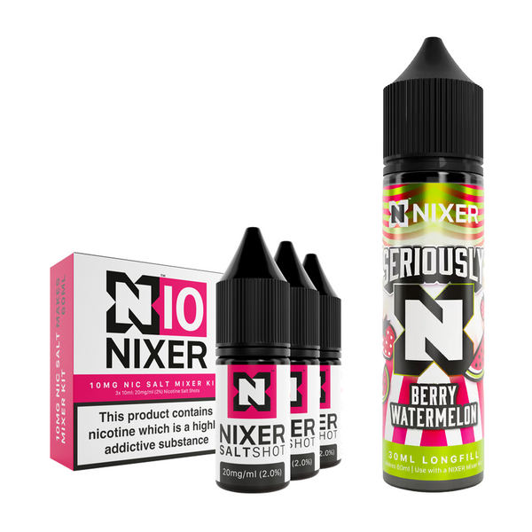 Berry Watermelon 30ml/60ml Longfill - Nixer X Seriously