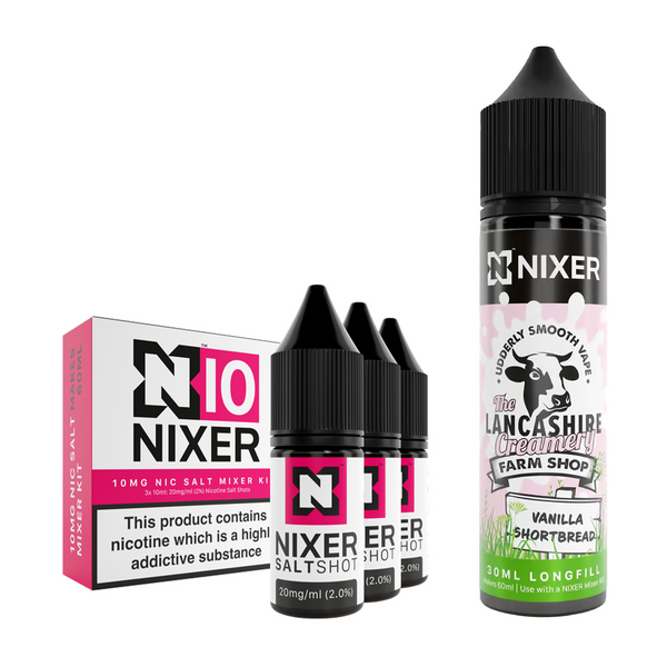 Vanilla Shortbread 30ml/60ml Longfill - Nixer X The Lancashire Creamery