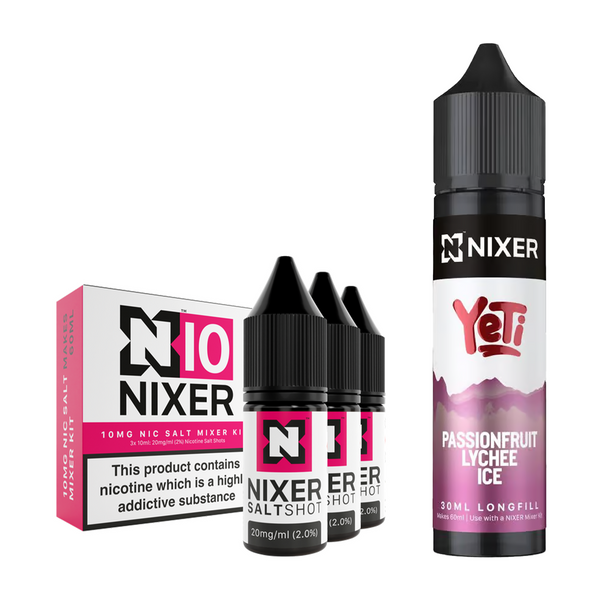 Passionfruit Lychee Ice 30ml/60ml Longfill - Nixer X Yeti
