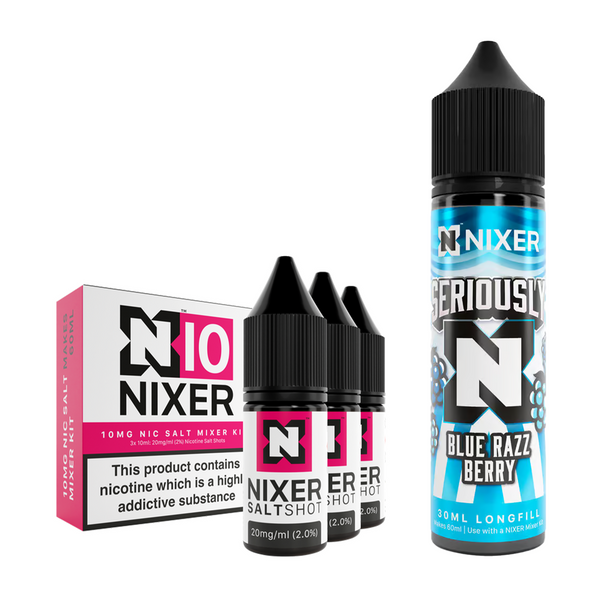 Blue Razz Berry 30ml/60ml Longfill - Nixer X Seriously