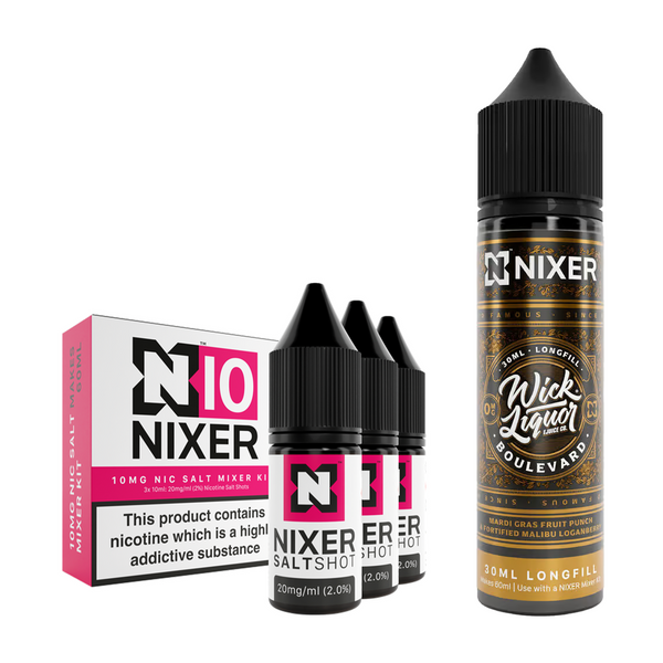 Boulevard 30ml/60ml Longfill - Nixer X Wick Liquor