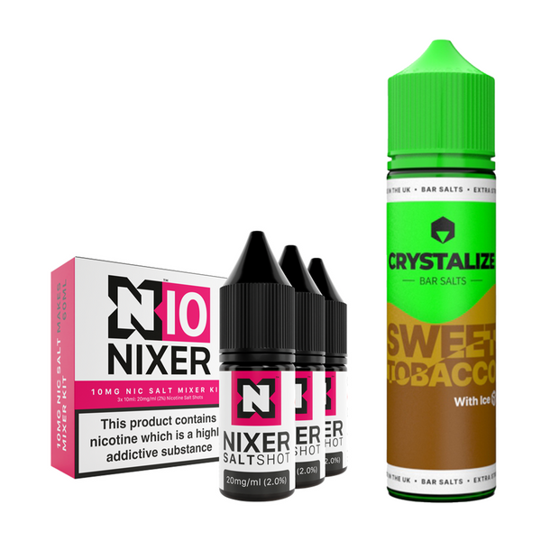 Sweet Tobacco Low Ice 30ml/60ml Longfill - Crystalize