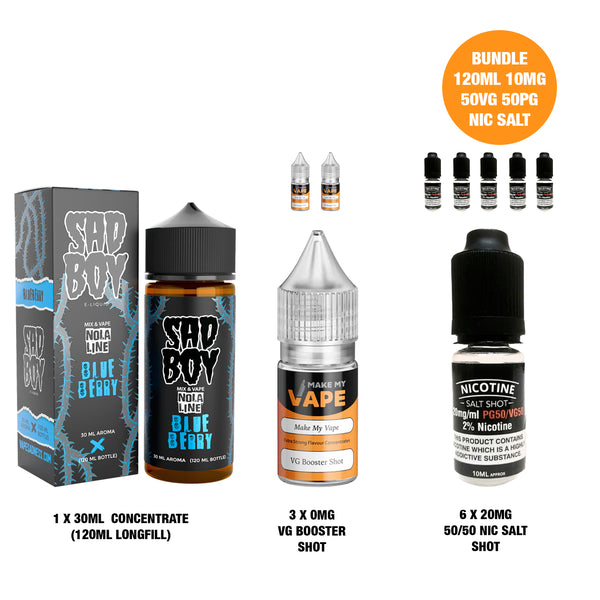 Bluberry Nola 30ml/120ml Longfill - Sad Boy