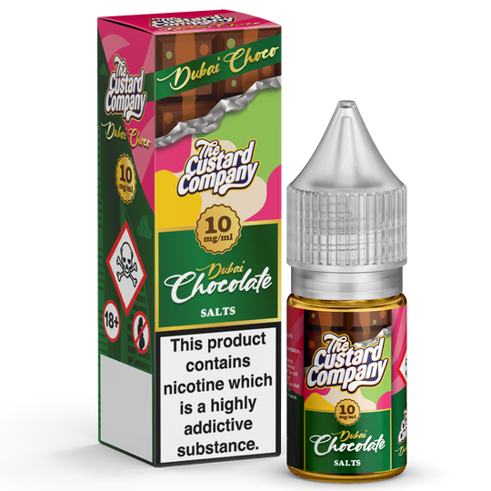 Dubai Chocolate - The Custard Company - Nic Salts
