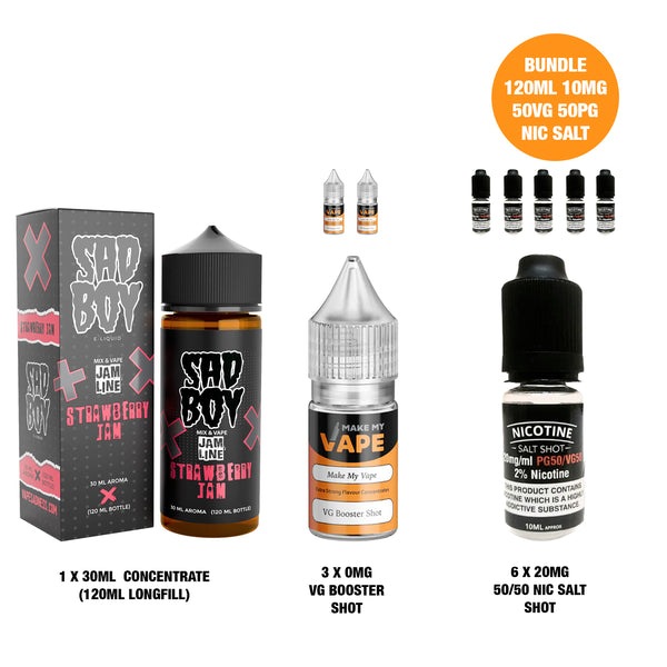 Strawberry Jam 30ml/120ml Longfill - Sad Boy