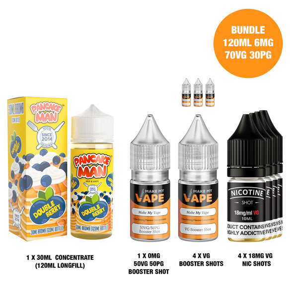 Double Berry 30ml/120ml Longfill - Pancake Man