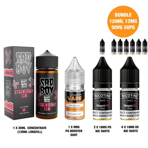 Strawberry Jam 30ml/120ml Longfill - Sad Boy
