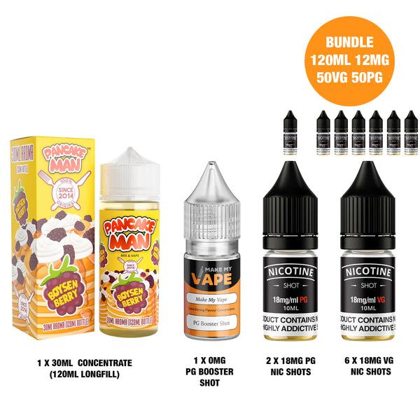 Boysen Berry 30ml/120ml Longfill - Pancake Man