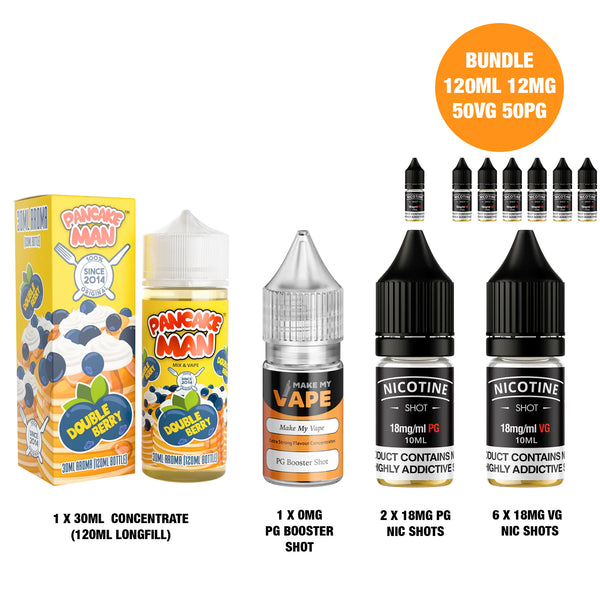 Double Berry 30ml/120ml Longfill - Pancake Man