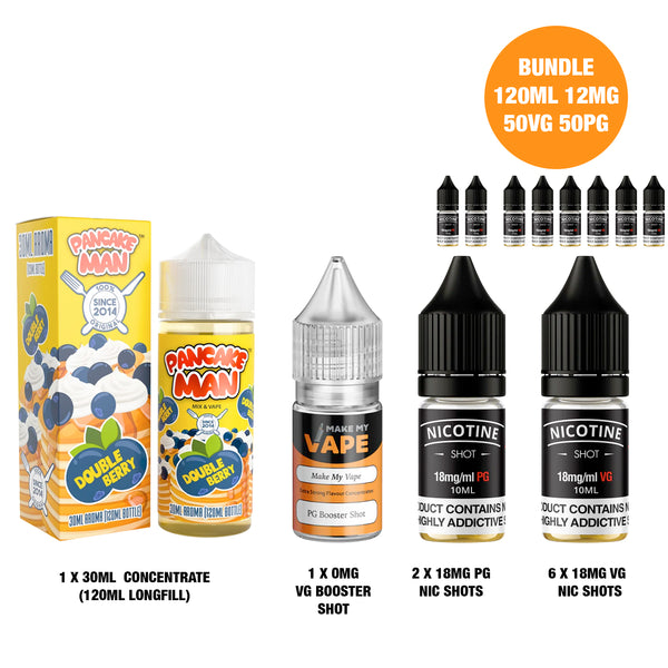 Double Berry 30ml/120ml Longfill - Pancake Man