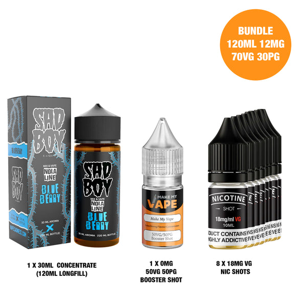 Bluberry Nola 30ml/120ml Longfill - Sad Boy