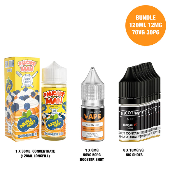 Double Berry 30ml/120ml Longfill - Pancake Man
