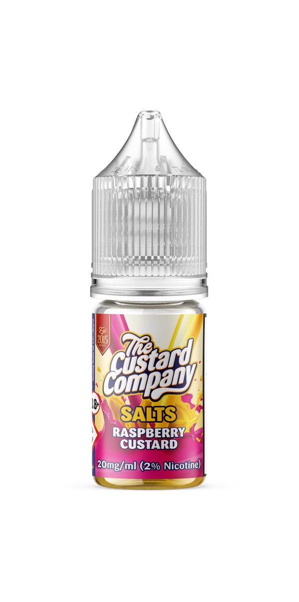 Raspberry Custard Nic Salt - The Custard Company
