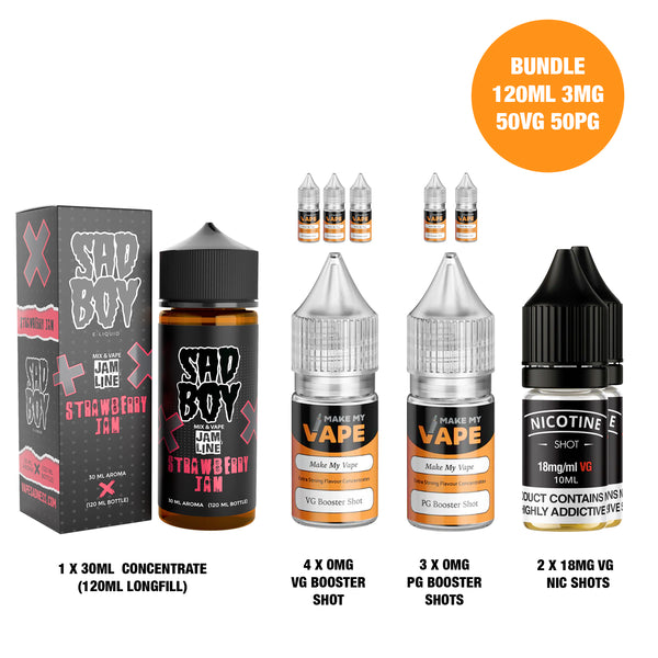 Strawberry Jam 30ml/120ml Longfill - Sad Boy
