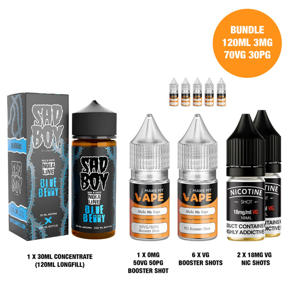 Bluberry Nola 30ml/120ml Longfill - Sad Boy