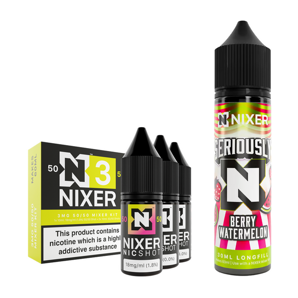 Berry Watermelon 30ml/60ml Longfill - Nixer X Seriously