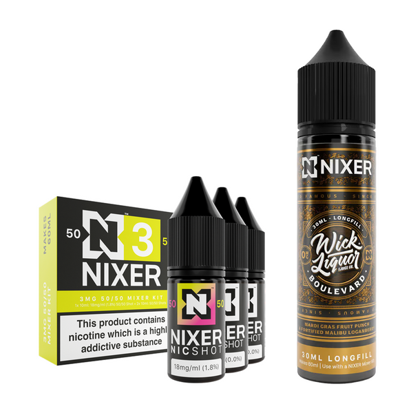 Boulevard 30ml/60ml Longfill - Nixer X Wick Liquor