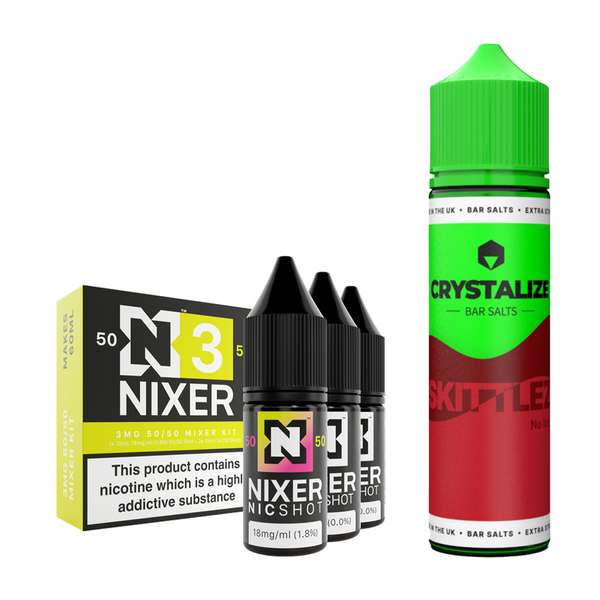 Skittlez 30ml/60ml Longfill - Crystalize